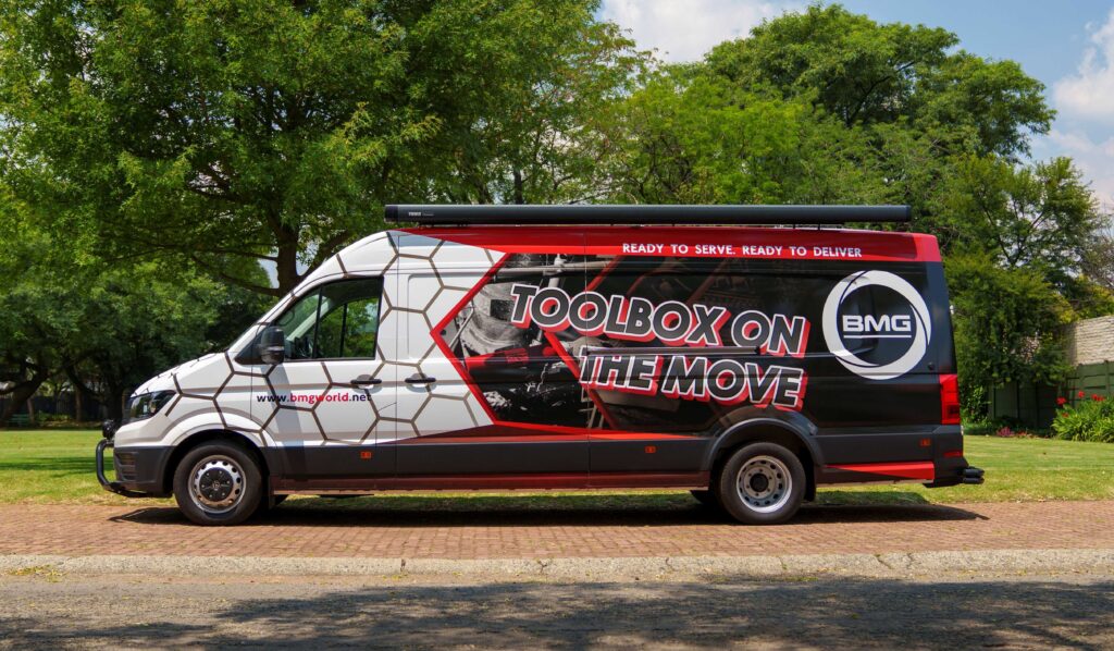 ‘Toolbox on the Move’ brings critical components and support right to the door.