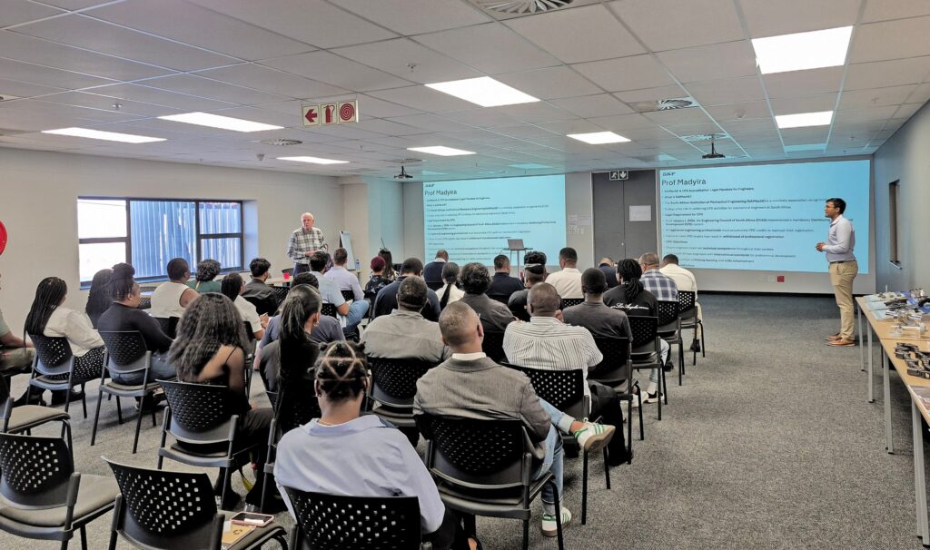 SKF South Africa powers engineering excellence, advances industry progress with SaiMechE CPD accreditation.