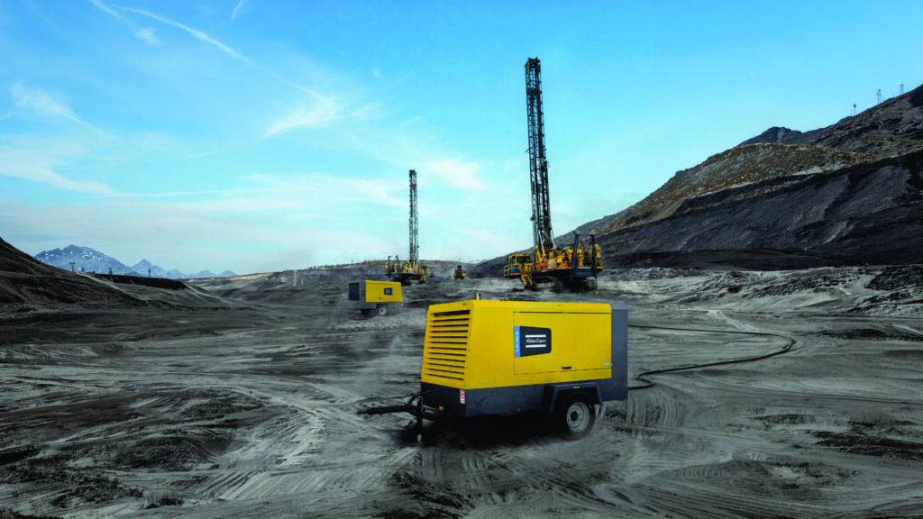 Atlas Copco introduces X-Air 900-20: compressed air for tough drilling applications.