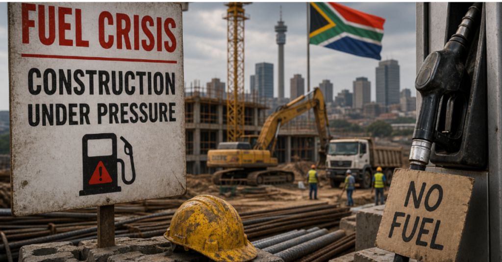 Fuel has become a fault line in construction.