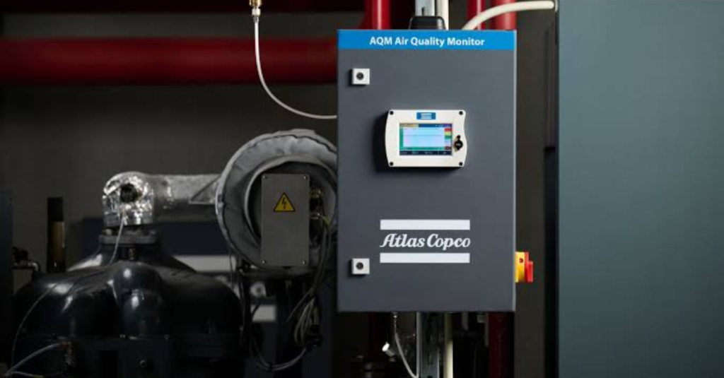 Atlas Copco’s innovative Air Quality Monitor – continuous, connected and compliant quality air management