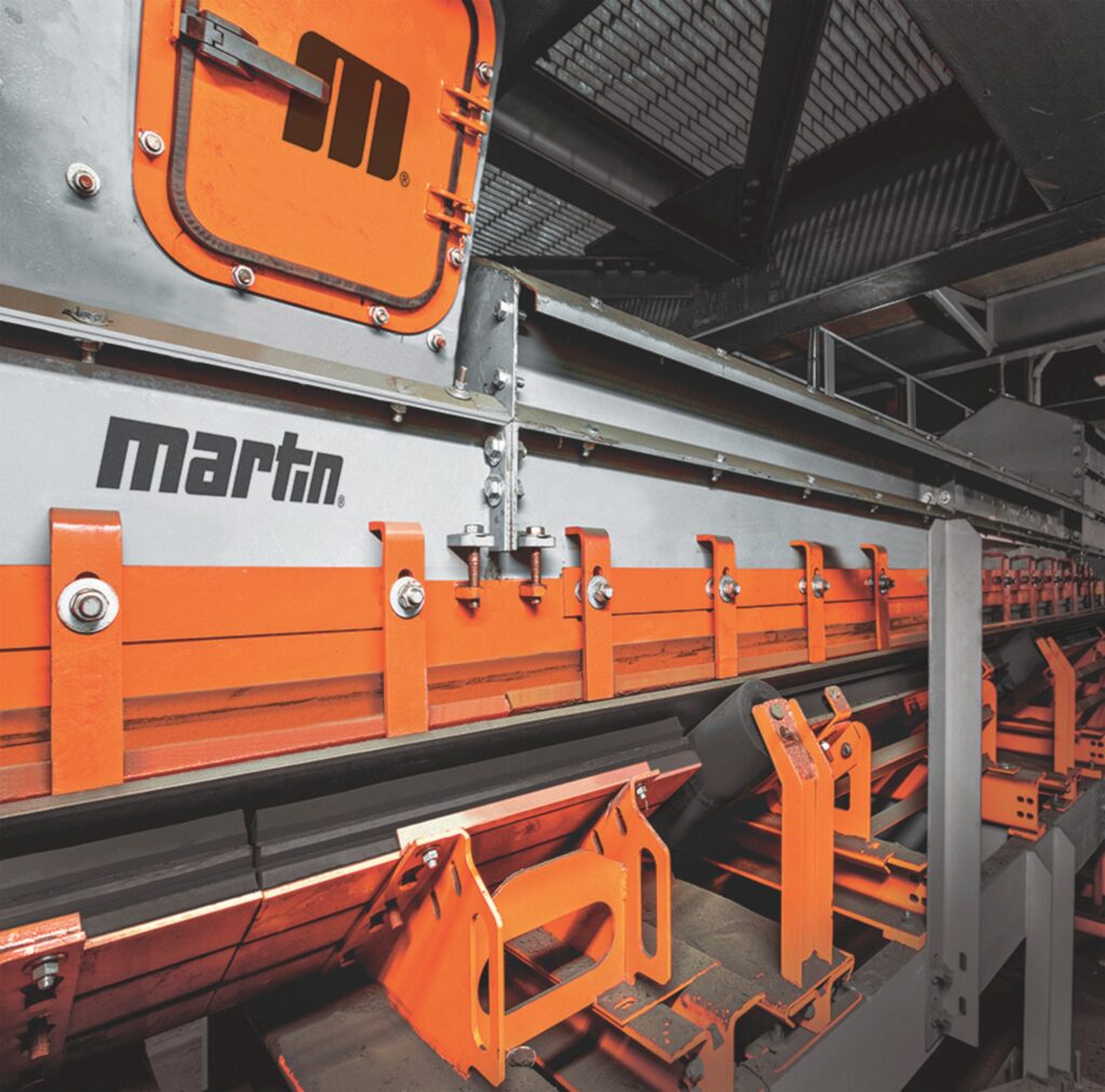 Passive Dust Control At Conveyor Transfer Points